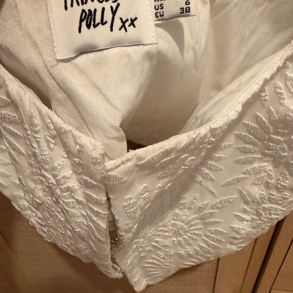 Princess Polly White Embroidered Square-Neck Corset - Picture 3 of 3